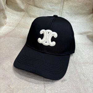 CELINE black baseball cap